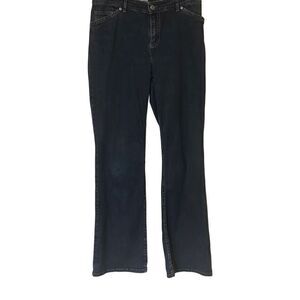 J. Jill Dark Wash Straight Leg Jeans
